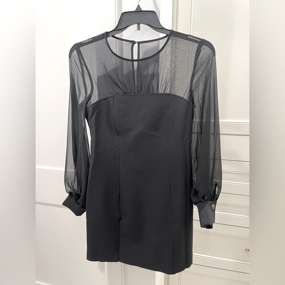 NWT Maeve for Anthropologie black mini dress